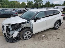 Toyota Highlander salvage cars for sale: 2020 Toyota Highlander L