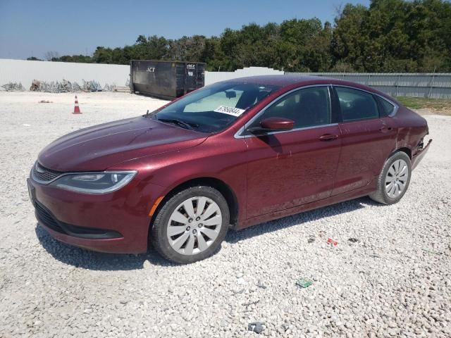 2015 Chrysler 200 LX