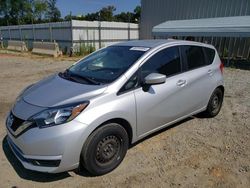 Nissan Versa Vehiculos salvage en venta: 2017 Nissan Versa Note S