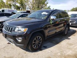 Jeep Grand Cherokee salvage cars for sale: 2015 Jeep Grand Cherokee Limited