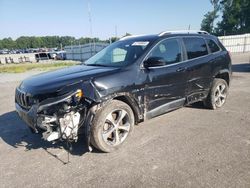 Salvage cars for sale from Copart Dunn, NC: 2019 Jeep Cherokee Limited