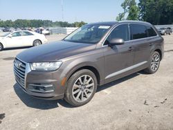 Audi salvage cars for sale: 2017 Audi Q7 Prestige