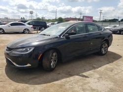 Chrysler salvage cars for sale: 2015 Chrysler 200 Limited