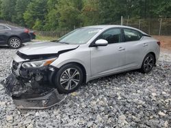 Nissan salvage cars for sale: 2020 Nissan Sentra SV