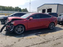 Ford Fusion salvage cars for sale: 2016 Ford Fusion Titanium