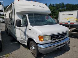 Salvage trucks for sale at Cahokia Heights, IL auction: 2005 Gulf Stream 2005 Ford Econoline E450 Super Duty Cutaway Van