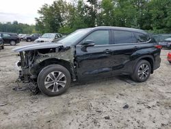 Toyota Highlander salvage cars for sale: 2021 Toyota Highlander XLE