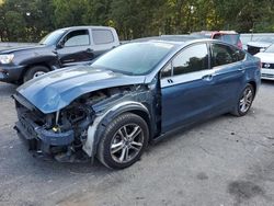 Salvage cars for sale from Copart Austell, GA: 2018 Ford Fusion SE