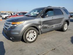 Salvage cars for sale from Copart Grand Prairie, TX: 2014 Ford Explorer XLT