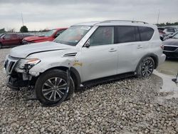 Nissan Armada salvage cars for sale: 2018 Nissan Armada SV
