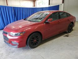 Chevrolet salvage cars for sale: 2016 Chevrolet Malibu LT