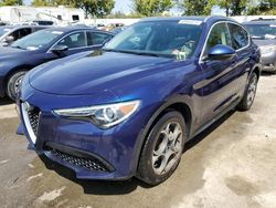 Alfa Romeo Stelvio salvage cars for sale: 2018 Alfa Romeo Stelvio TI