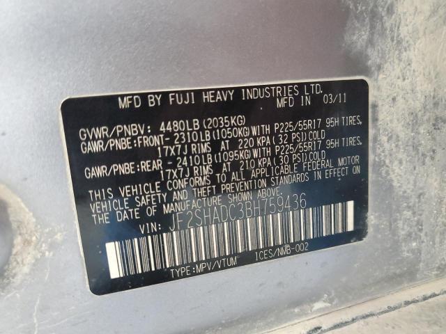 2011 Subaru Forester 2.5X Premium