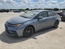 Salvage cars for sale from Copart San Antonio, TX: 2024 Toyota Corolla LE