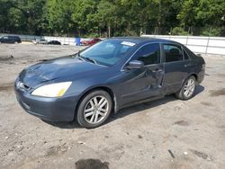 Salvage cars for sale from Copart Austell, GA: 2005 Honda Accord EX