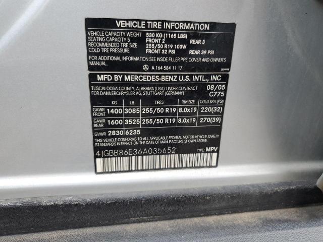 2006 Mercedes-Benz ML 350