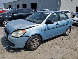 Salvage cars for sale from Copart Jacksonville, FL: 2009 Hyundai Accent GLS