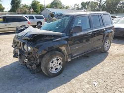 Jeep Patriot salvage cars for sale: 2017 Jeep Patriot Sport