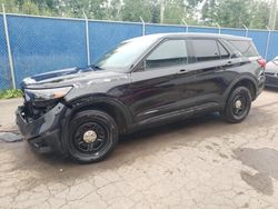 Ford salvage cars for sale: 2021 Ford Explorer Police Interceptor