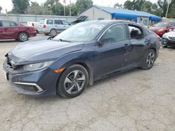 Honda salvage cars for sale: 2020 Honda Civic LX