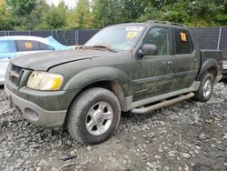 Ford salvage cars for sale: 2001 Ford Explorer Sport Trac