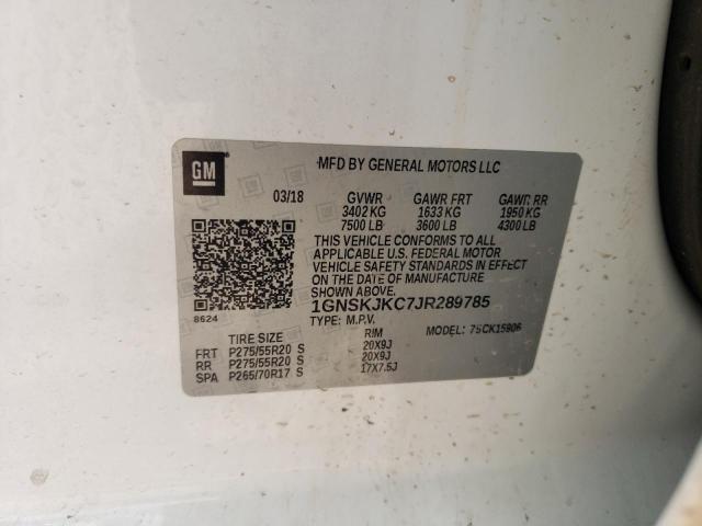 2018 Chevrolet Suburban K1500 Premier