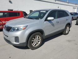 KIA Sorento salvage cars for sale: 2015 KIA Sorento LX