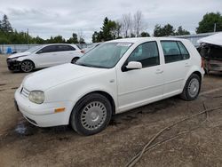 2002 Volkswagen Golf GLS en venta en Bowmanville, ON