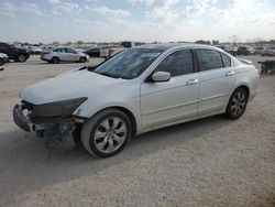 Salvage cars for sale from Copart San Antonio, TX: 2009 Honda Accord EXL