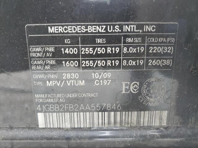 2010 Mercedes-Benz ML 350 Bluetec