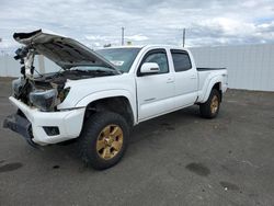 Toyota Tacoma salvage cars for sale: 2015 Toyota Tacoma Double Cab Long BED