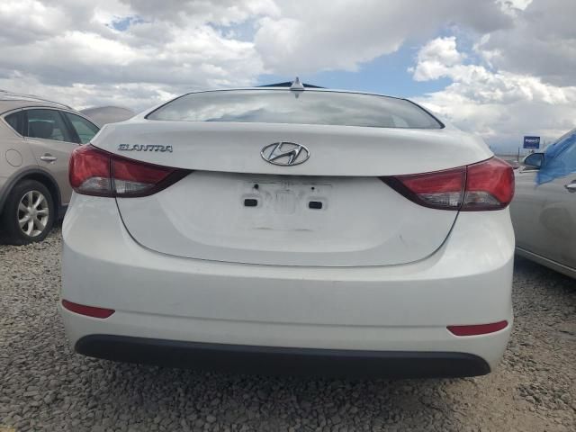 2016 Hyundai Elantra SE