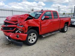 Chevrolet Silverado k1500 lt salvage cars for sale: 2017 Chevrolet Silverado K1500 LT