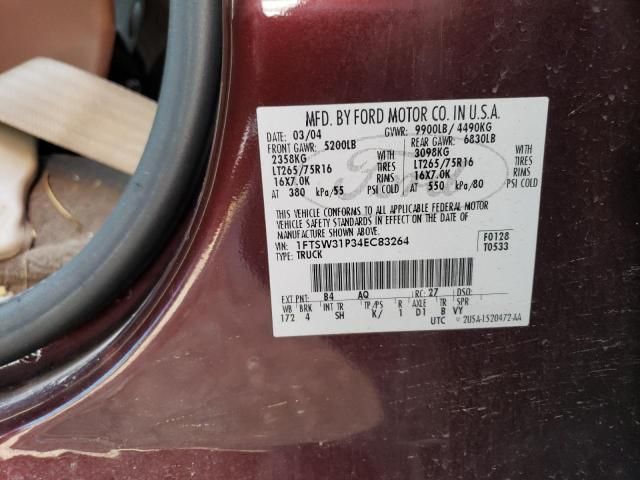 2004 Ford F350 SRW Super Duty