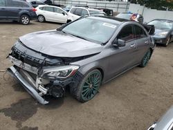 Mercedes-Benz salvage cars for sale: 2017 Mercedes-Benz CLA 250 4matic