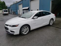 Chevrolet salvage cars for sale: 2018 Chevrolet Malibu LT