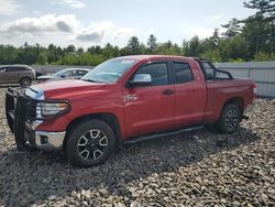 Toyota Tundra Double cab sr Vehiculos salvage en venta: 2015 Toyota Tundra Double Cab SR