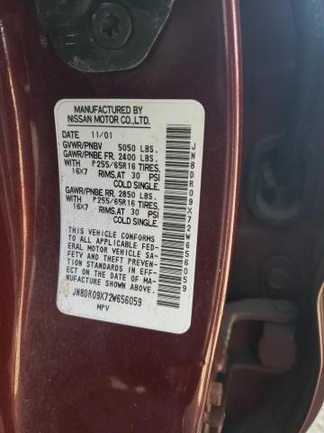 2002 Nissan Pathfinder LE