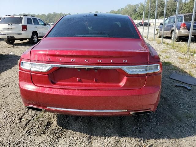 2017 Lincoln Continental Reserve