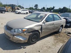 Toyota Camry salvage cars for sale: 2003 Toyota Camry LE