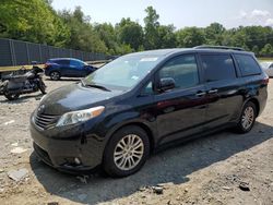 Vehiculos salvage en venta de Copart Waldorf, MD: 2016 Toyota Sienna XLE