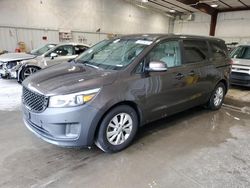 KIA Sedona lx salvage cars for sale: 2017 KIA Sedona LX