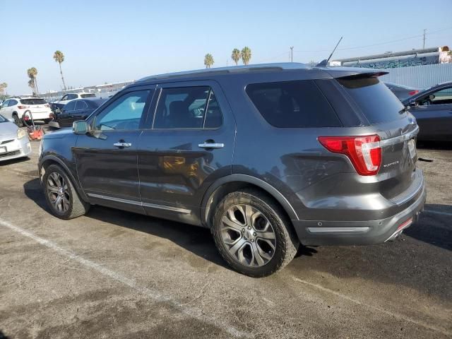 2018 Ford Explorer Platinum