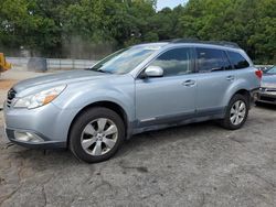 Vehiculos salvage en venta de Copart Austell, GA: 2012 Subaru Outback 2.5I Limited