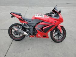 Kawasaki Ninja 250r Vehiculos salvage en venta: 2010 Kawasaki EX250 J