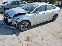 Ford Fusion salvage cars for sale: 2018 Ford Fusion TITANIUM/PLATINUM HEV