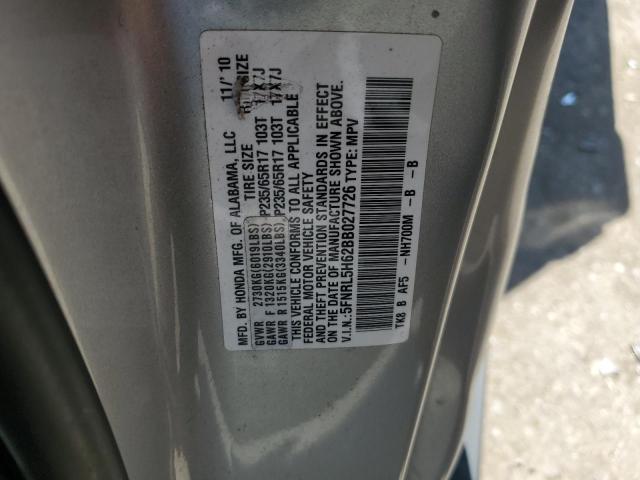2011 Honda Odyssey EXL