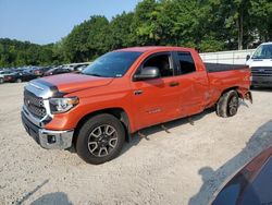 Toyota Tundra Double cab sr Vehiculos salvage en venta: 2018 Toyota Tundra Double Cab SR