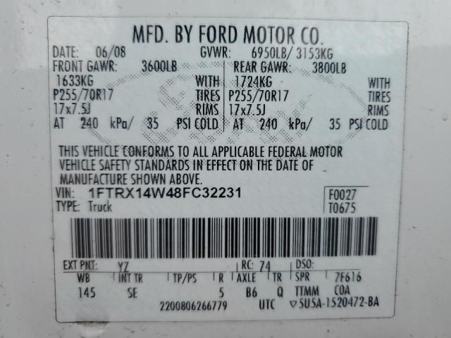 2008 Ford F150