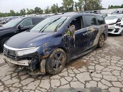 Honda Odyssey ex salvage cars for sale: 2022 Honda Odyssey EX